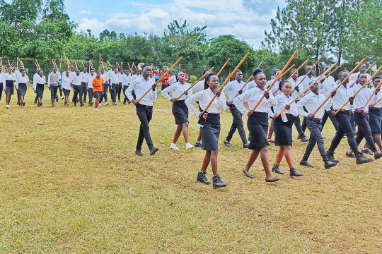 Over 160 Nyamango Technical Patriotism students passed out